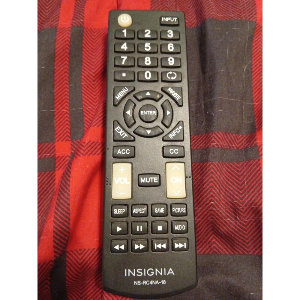 Genuine OEM Insignia NSRC4NA18 Remote control